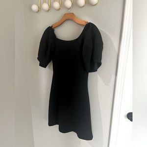 Puff sleeve dress